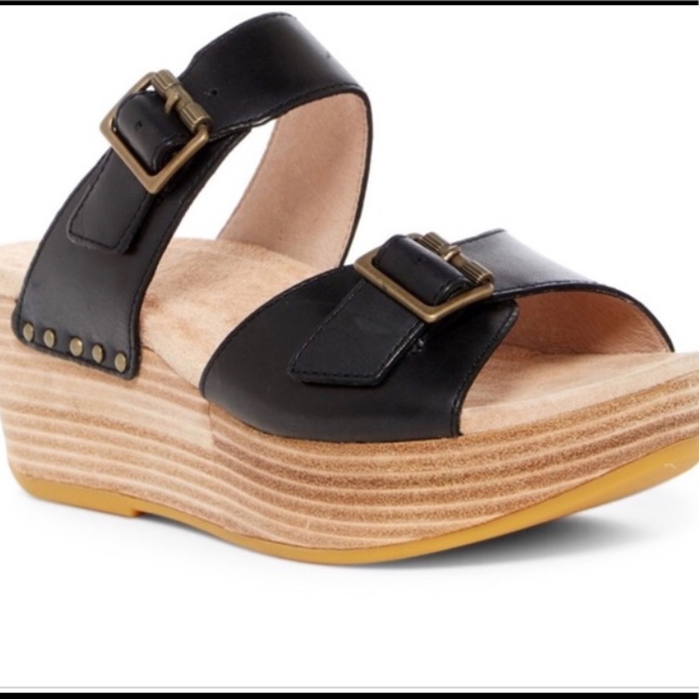 NWOT Dansko Selma Platform Sandals Eu38/US8